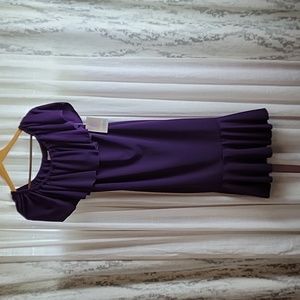 NWT LuLaRoe Cici Dress Purple Size M